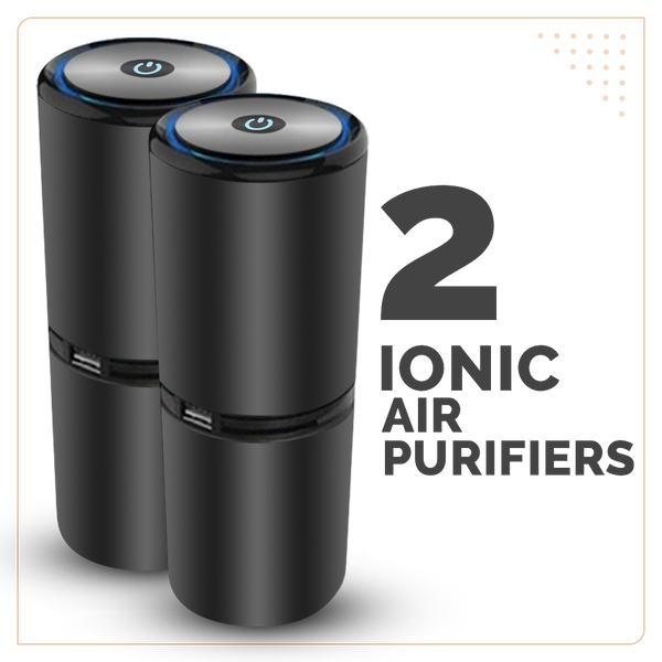 2 Ionic Air Purifiers With a 2Year Warranty] Lab Charge LLC