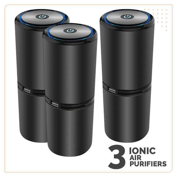 3 Ionic Air Purifiers With a 2Year Warranty] Lab Charge LLC