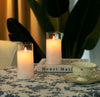 3 pcs LED Candles Create A Cozy And Sophisticated Atmosphere With Our Flameless LED Pillar Candles, Large 6