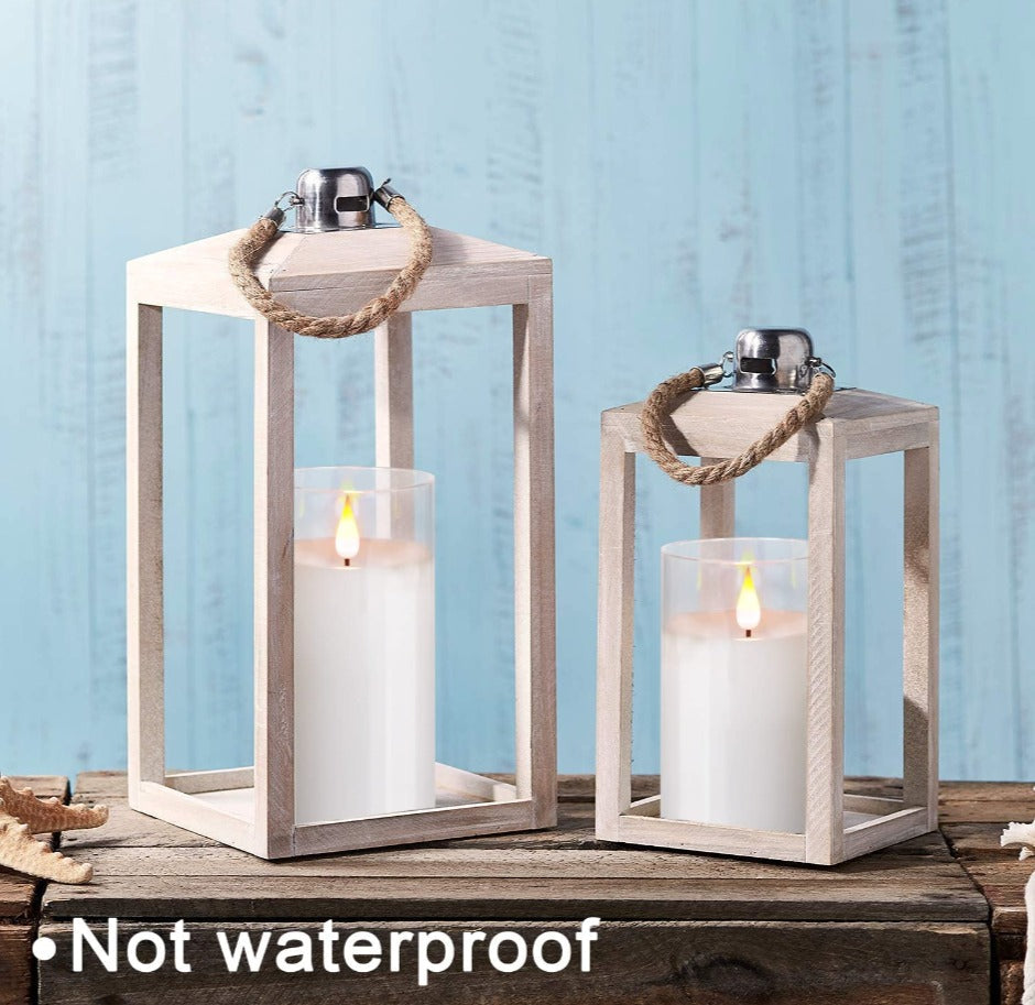 3 pcs LED Candles Create A Cozy And Sophisticated Atmosphere With Our Flameless LED Pillar Candles, Large 6
