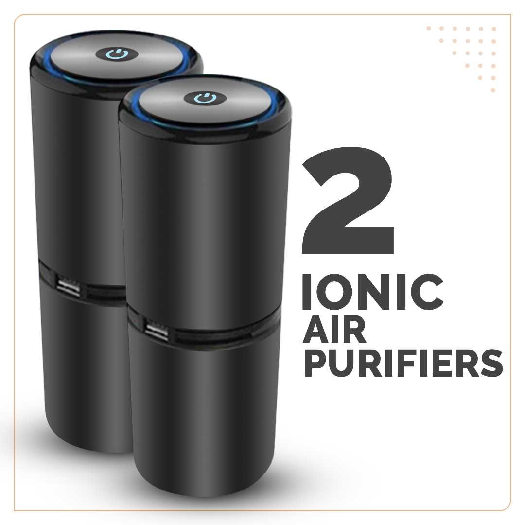 2 Ionic Air Purifiers With a 2Year Warranty] Lab Charge LLC