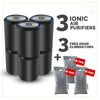 3 Ionic Purifiers + 3 Odor Removal [BFCM2023-M10292023]