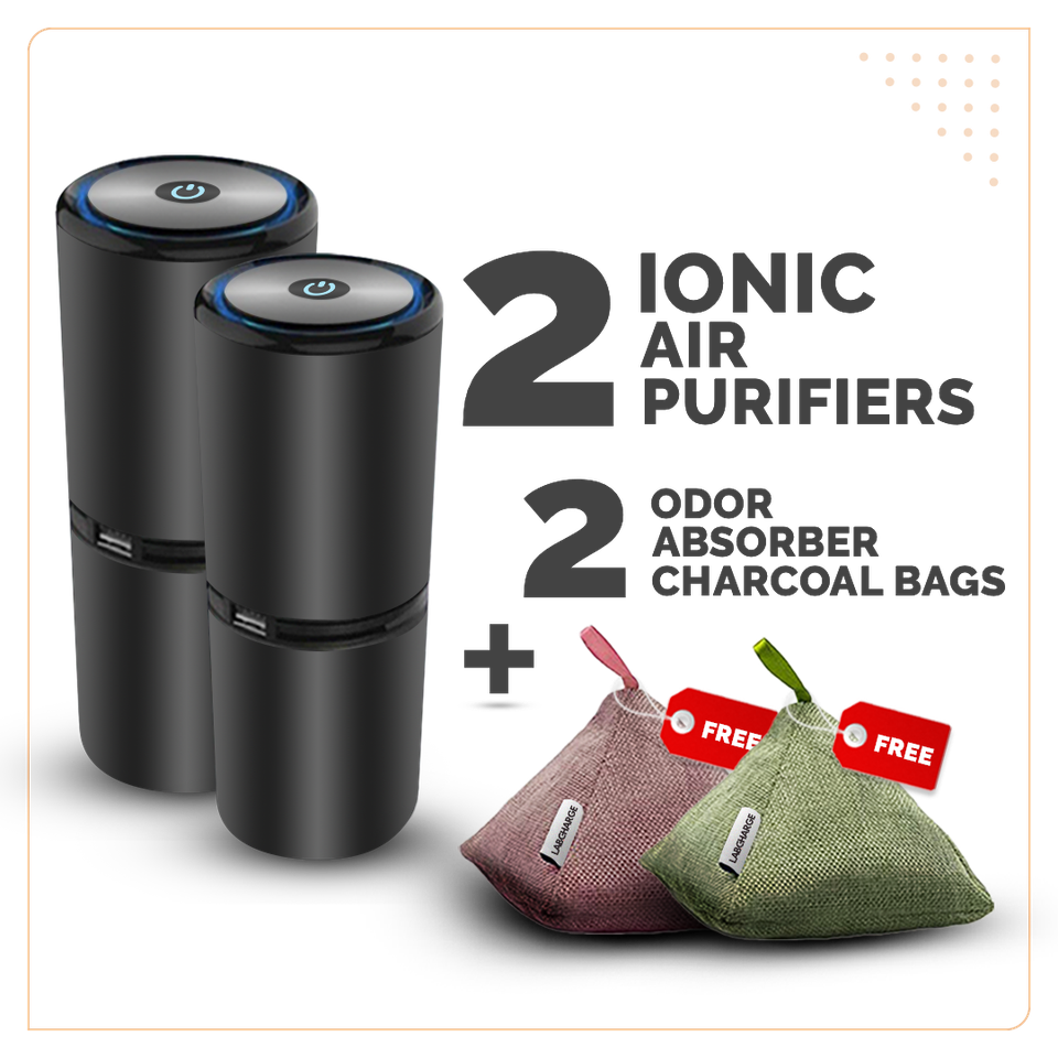 2 Ionic Air Purifiers With a 2Year Warranty] Lab Charge LLC